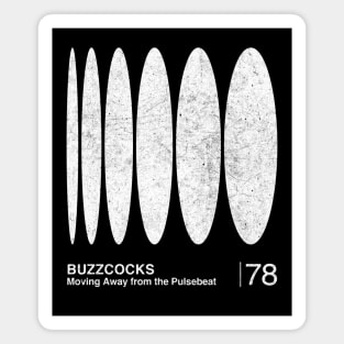 Buzzcocks / Original Minimalist Graphic Fan Artwork Design Magnet